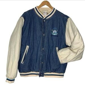 Disney Store 90’s EEYORE Bomber Jacket Men’s Size Medium Cozy